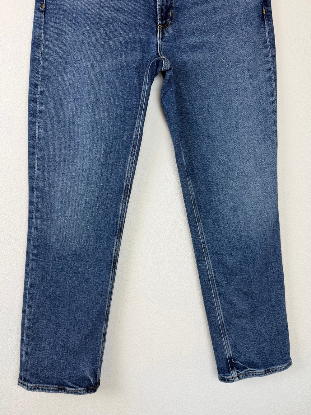 AGOLDE Kye Mid Rise Straight Crop Jeans in Control Size 27 - Picture 8 of 15
